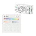 Sterownik LED - RGB+CCT - 4 strefowy - Panel naścienny 230VAC + odbiorniki - zestaw z jednym odbiornikiem