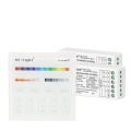 Sterownik LED - RGB+CCT - 4 strefowy - Panel naścienny 2x1,5V + odbiorniki - zestaw z dwoma odbiornikami