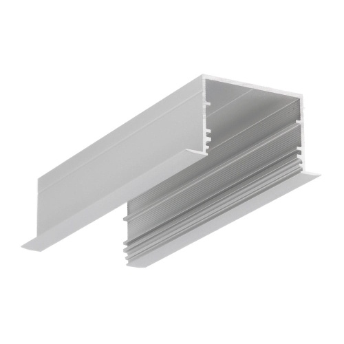 Profil aluminiowy LED wpustowy VARIO30-07 anodowany z kloszem