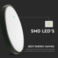 Plafon LED 18W 1530lm IP44 - VT-8618B-RD