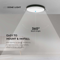 Plafon LED 18W 1530lm IP44 - VT-8618B-RD