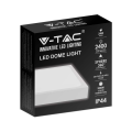 Plafon LED 24W 2040lm IP44 - VT-8624W-SQ