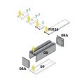Profil aluminiowy LED - Osłona zasilacza - VARIO30-08 - RAL - schemat doboru zaślepek