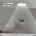Plafon LED 18W 1800 lm IP44 z czujnikiem ruchu - VT-8618S-W-RD