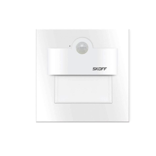 Oprawa schodowa LED z czujnikiem ruchu - TANGO - Biały - 10V / 230V - IP20 - Skoff