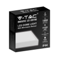 Plafon LED 18W 1800lm IP44 z czujnikiem ruchu - VT-8618S-W-SQ