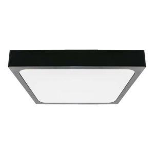 Plafon LED 24W 2400lm IP44  z czujnikiem ruchu - VT-8624S-B-SQ 