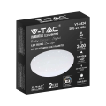 Plafon LED 24W 2600lm 3w1 CCT z efektem gwiezdne niebo - VT-8424-S-N
