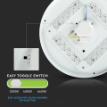 Plafon LED 36W 3900lm 3w1 CCT - VT-8436-M-N
