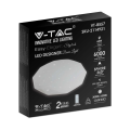 Plafon LED 60W 6000lm CCT ściemnialny z efektem gwiezdne niebo i pilotem - VT-8557-N