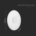 Plafon LED 60W 6000lm CCT ściemnialny z efektem gwiezdne niebo i pilotem - VT-8556-N