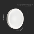Plafon LED 60W 6000lm CCT ściemnialny z efektem dekoracyjnym i pilotem - VT-8502-N