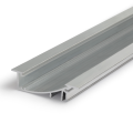 Profil aluminiowy LED FLAT8 surowy z kloszem
