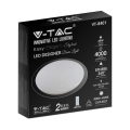 Plafon LED 40W 4000lm CCT ściemnialny z efektem gwiezdne niebo i pilotem - VT-8401-N