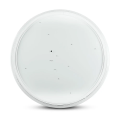 Plafon LED 65W 3500lm CCT ściemnialny z efektem gwiezdne niebo i pilotem - VT-8473