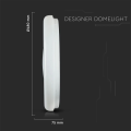 Plafon LED 65W 3500lm CCT ściemnialny z efektem gwiezdne niebo i pilotem - VT-8473
