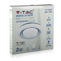 Plafon LED 65W 3500lm CCT ściemnialny z efektem gwiezdne niebo i pilotem - VT-8473