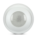 Plafon LED 48W 2400lm CCT ściemnialny z efektem dekoracyjnym i pilotem - VT-8448
