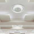 Plafon LED 48W 2400lm CCT ściemnialny z efektem dekoracyjnym i pilotem - VT-8448
