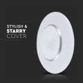 Plafon LED 60W 4200lm CCT ściemnialny z efektem dekoracyjnym i pilotem - VT-8504