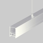 Profil aluminiowy LED VARIO30 - wariant 19 - biały malowany z kloszem 