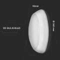 Plafon LED 10W 720lm IP65 z podtrzymaniem awaryjnym - VT-11 - Premium