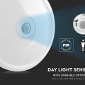 Plafon LED 12W 800lm z czujnikiem ruchu - VT-13-N - Premium