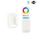 Żarówki LED RGB+CCT 4W GU10 230V + pilot FUT089 - 8 strefowy - (zestaw)