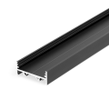 Profil aluminiowy LED VARIO30-01 czarny z kloszem
