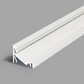 Profil aluminiowy LED CORNER14 malowany biały z kloszem