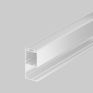 Profil aluminiowy LED VARIO30 - wariant 32 - biały malowany z kloszem