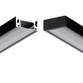 Profil aluminiowy LED SURFACE10.v2 czarny anodowany z kloszem