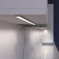 Profil aluminiowy LED SURFACE14.v2 anodowany z kloszem - realizacja