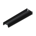 Profil aluminiowy LED SURFACE14.v2 czarny anodowany z kloszem