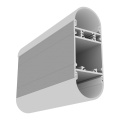 Profil aluminiowy LED VARIO30 - wariant 16 - anodowany z kloszem zatrzaskowym "D9"