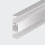 Profil aluminiowy LED VARIO30 - wariant 34 - biały malowany z kloszem