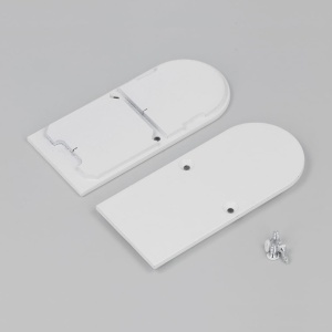 Zaślepka biała do profilu aluminiowego LED COMBO30-01A-D9 - metalowa - kpl. 2 szt.
