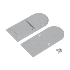 Zaślepka srebrna do profilu aluminiowego LED COMBO30-01A-D9 - metalowa - kpl. 2 szt.