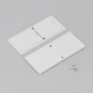 Zaślepka biała do profilu aluminiowego LED COMBO30-01A-E9 - metalowa - kpl. 2 szt.