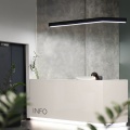 Uzupełniający profil aluminiowy COMBO30-02 i profil aluminiowy LED COMBO30-01 - anodowany - realizacja