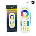 Żarówki LED RGB+CCT 4W GU10 230V + pilot FUT092 - 4 strefowy - (zestaw) - pilot