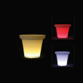Świecąca donica ogrodowa LED - 1,5W RGB - VT-7808