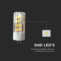 Żarówka LED G4 3.2W biała neutralna 4000K 385lm - VT-234-N