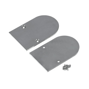 Zaślepka surowa do profilu aluminiowego LED NAMI23 - metalowa - kpl. 2 szt.