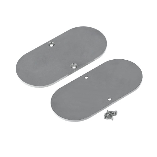 Zaślepka surowa do profilu aluminiowego LED NAMI23-D9 - metalowa - kpl. 2 szt.