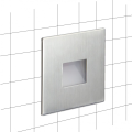 Oprawa ścienna do zabudowy LED 1W 4000K - MUR LED INOX MR05