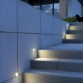 Oprawa ścienna do zabudowy LED 1W 4000K - MUR LED INOX MR05