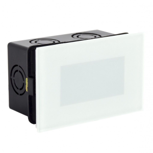 Oprawa ścienna do zabudowy LED 2,5W 4000K - MUR GLASS MG01