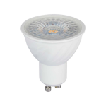 Żarówka LED GU10 6W biała neutralna 4000K 445lm 110° - ściemnialna - VT-247D