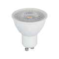 Żarówka LED GU10 6W biała zimna 6500K 445lm 110° - ściemnialna - VT-247D